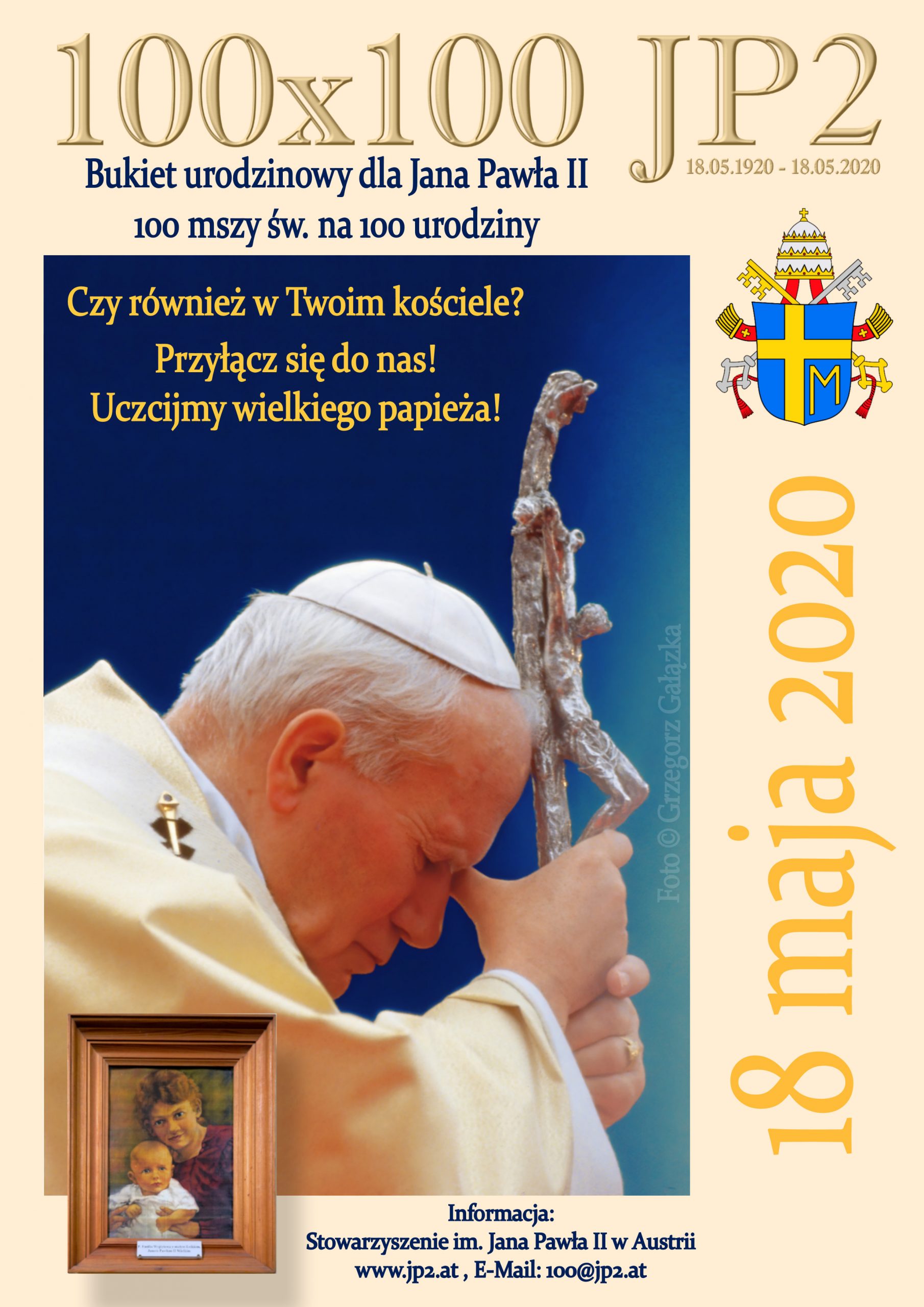 “Bukiet urodzinowy dla Św. Jana Pawła II” – Podziękowanie