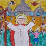 Konkurs Plastyczny: Św.  Jan Paweł II - Przyjacielem naszej rodziny, 100 lecie urodzin Św. Jana Pawła II. Wspólnota Modlitewna Św. Jana Pawła II w Wiedniu