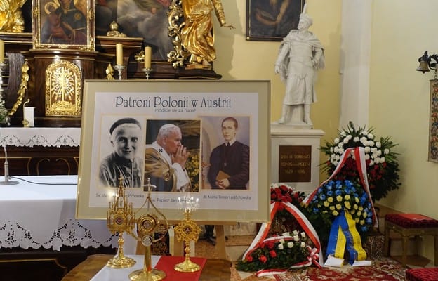 Św. Jan Paweł II, św. Maria Urszula Ledóchowska i bł. Maria Teresa Ledóchowska patronami Polonii w Austrii